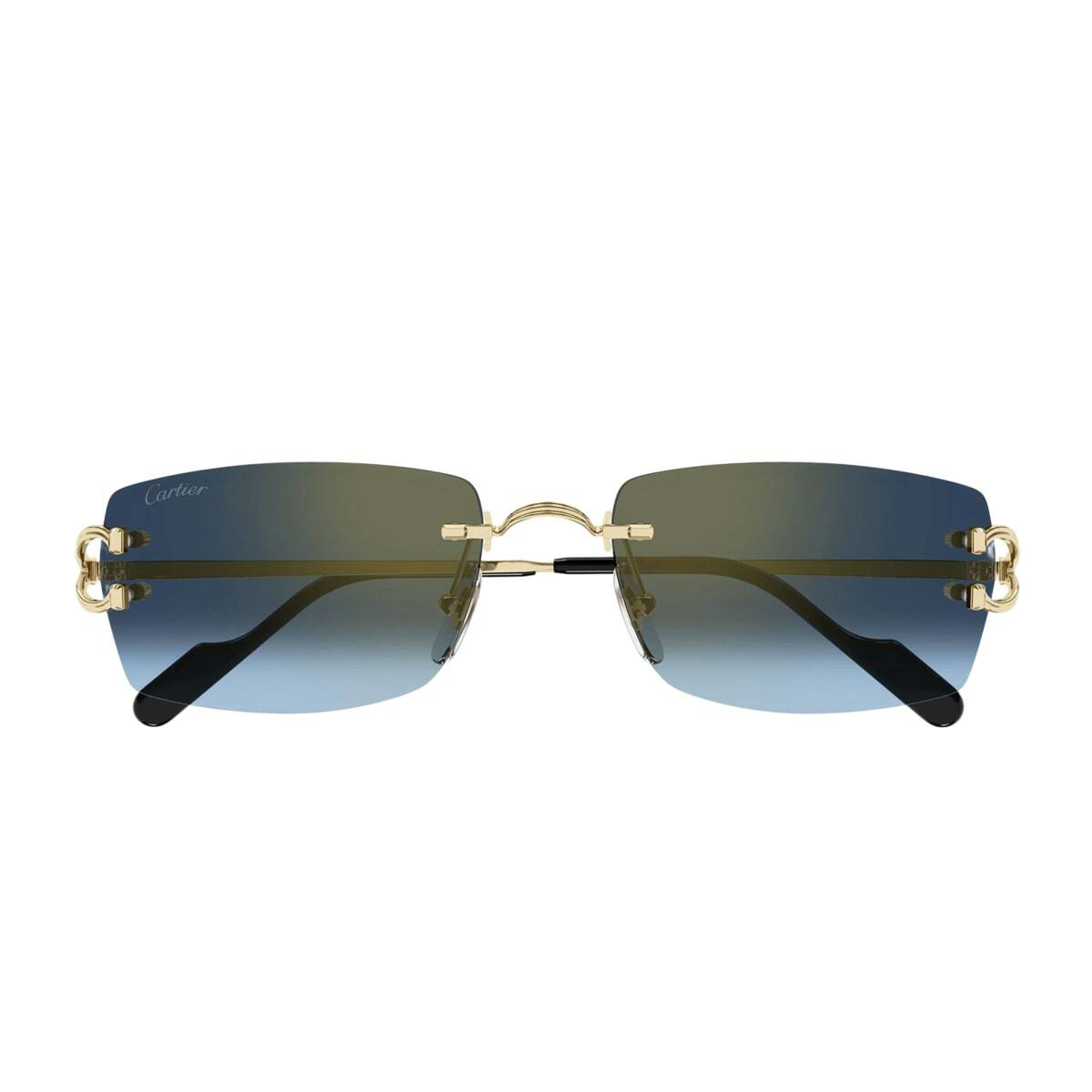 Cartier Gold 'Signature C de Cartier' Sunglasses Cartier