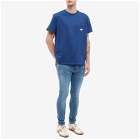 Nudie Jeans Co Men's Nudie Leffe Pocket T-Shirt in French Blue