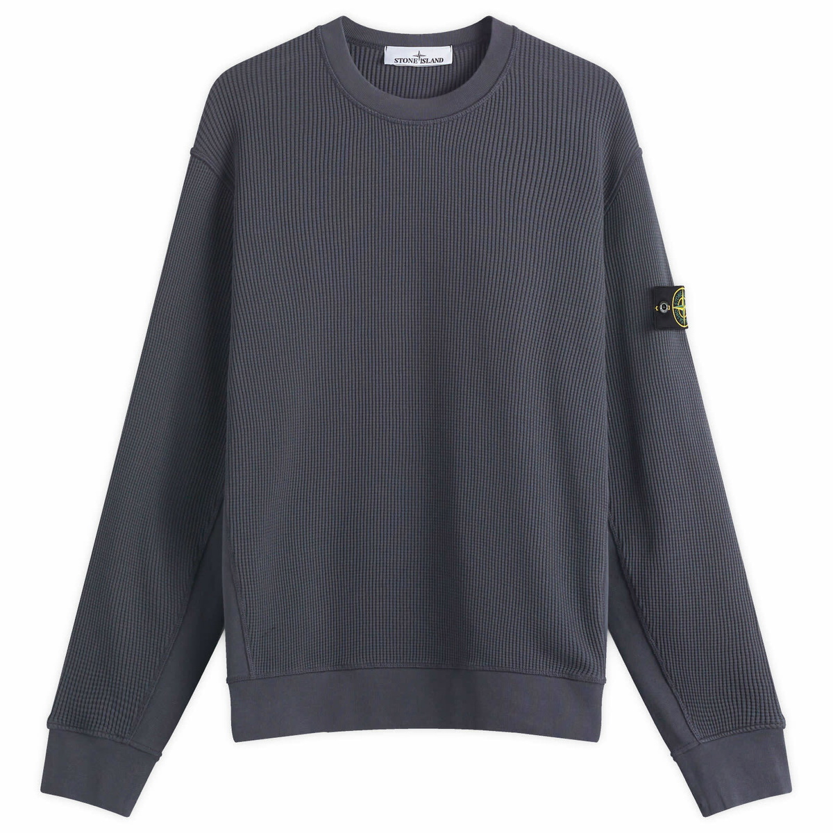 Stone Island Men's Organic Cotton Sweatshirt Blue