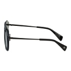 Yohji Yamamoto Black Mask Frame Sunglasses