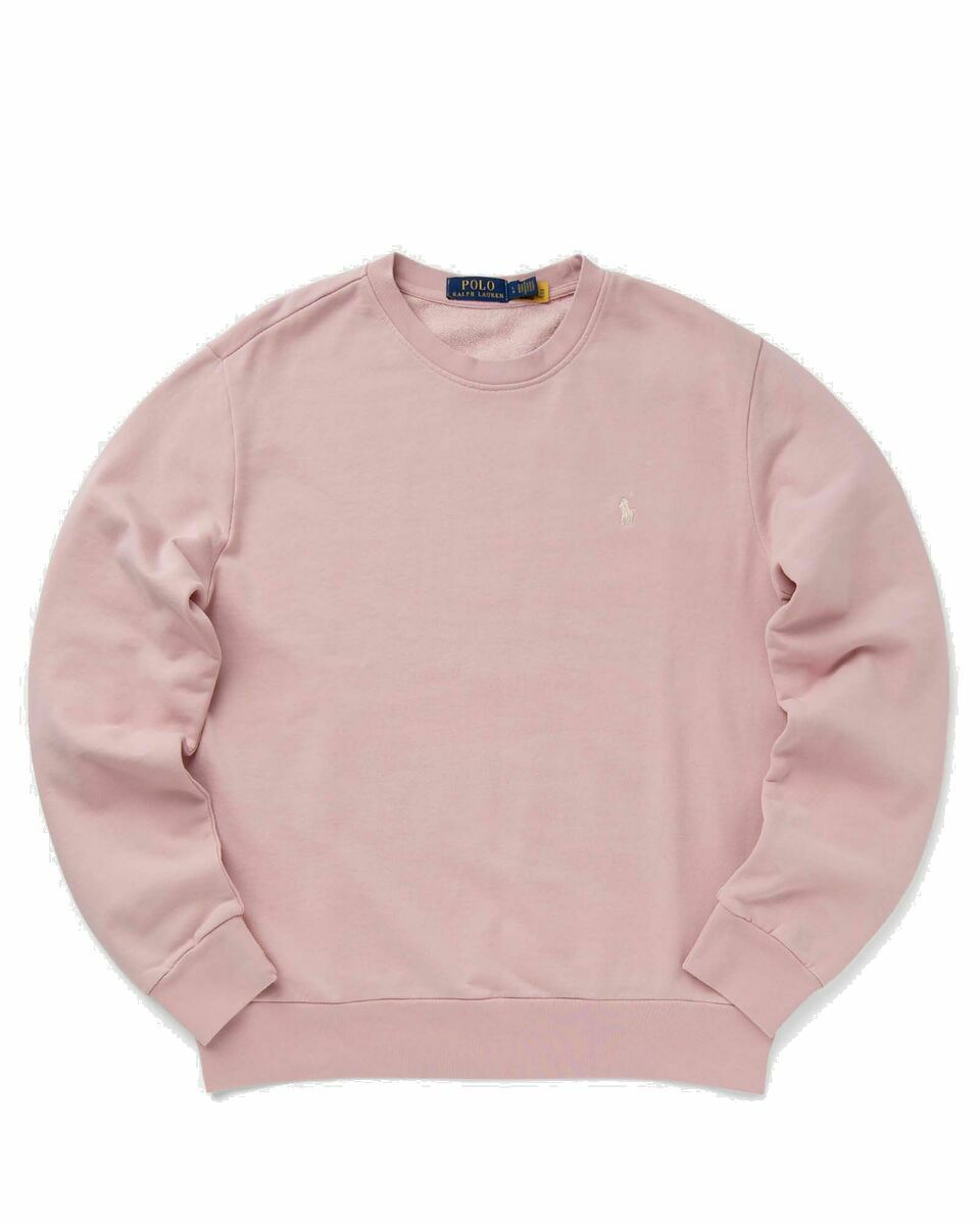 Photo: Polo Ralph Lauren Lscnm1 Long Sleeve Sweatshirt Pink - Mens - Sweatshirts