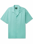 Gitman Vintage - Convertible-Collar Voile Shirt - Blue