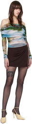 Christopher Esber Multicolor Lucid Veiled Blouse