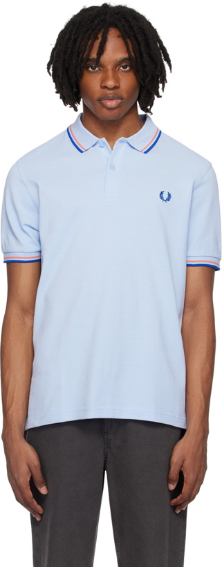 Photo: Fred Perry Blue 'The Fred Perry' Polo
