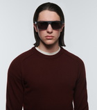 Tom Ford - Rectangular acetate sunglasses