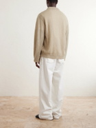 Our Legacy - Evening Polo Alpaca and Wool-Blend Cardigan - Neutrals