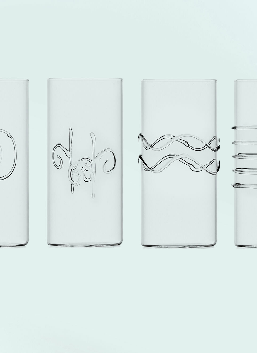 Ichendorf Milano Set Of Six Decò Tall Glasses