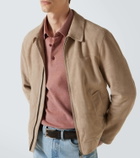 Brioni Cotton piqué polo shirt