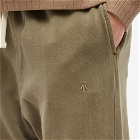 Nigel Cabourn Men's Embroidered Arrow Sweat Pant in Usmc Green