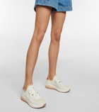 See By Chloe - Brett leather-trimmed sneakers