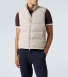 Eleventy Wool-blend down vest