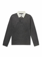 Corridor - Rugby Cotton-Jersey Polo Shirt - Black