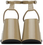 Eytys Beige Olympia Heeled Sandals
