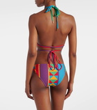 Loewe Paula's Ibiza printed bikini top