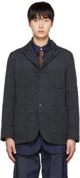 Engineered Garments Black & Blue NB Jacket