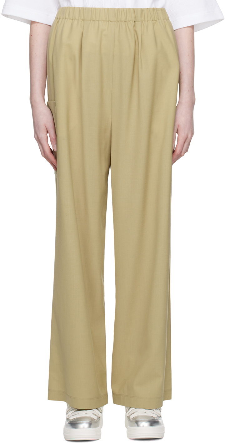 Moncler Beige Lightweight Lounge Pants