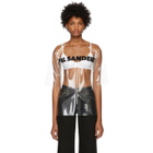 Jil Sander Transparent PVC Logo T-Shirt