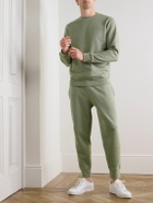 Kingsman - Logo-Embroidered Cotton and Cashmere-Blend Jersey Sweatshirt - Green