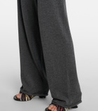 Extreme Cashmere N°353 Relax cotton-blend straight pants