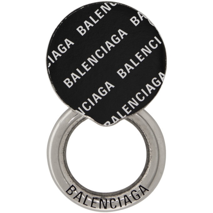 Photo: Balenciaga Silver Cash Phone Ring Holder