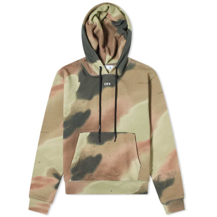 Photo: Off-White Camo Stencil Popover Hoody