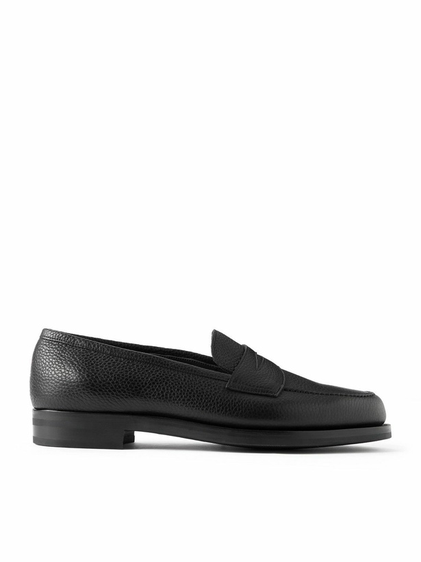 Photo: Edward Green - Pimlico Full-Grain Leather Penny Loafers - Black