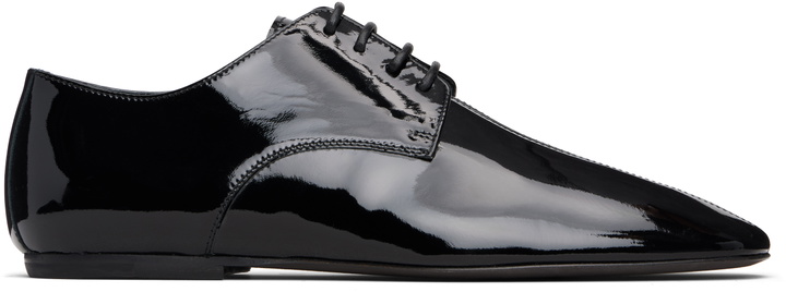Photo: Dries Van Noten Black Square Toe Derbys