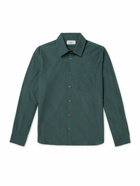 Mr P. - Polka-Dot Organic Cotton Shirt - Green