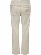 ETRO - Cotton Denim Straight Jeans