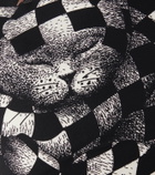 Fornasetti High Fidelity silk cushion