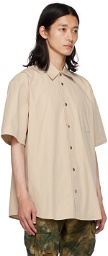 John Elliott Beige Cloak Shirt