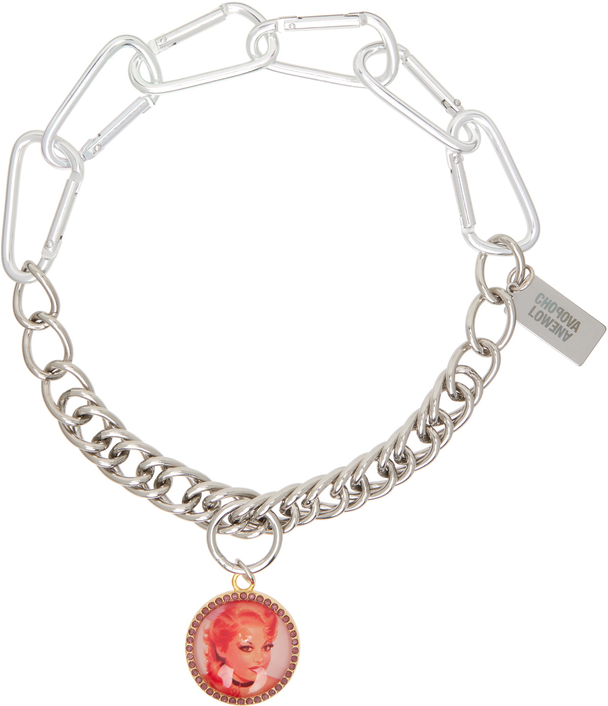 Chopova Lowena Green Macrame Necklace Chopova Lowena