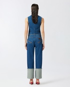 Pinko Reimagine Cuffed Straight Jeans Pinko X Patrick Mc Dowell Rinse Wash