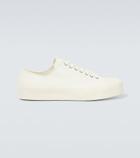 Jil Sander Cotton canvas sneakers