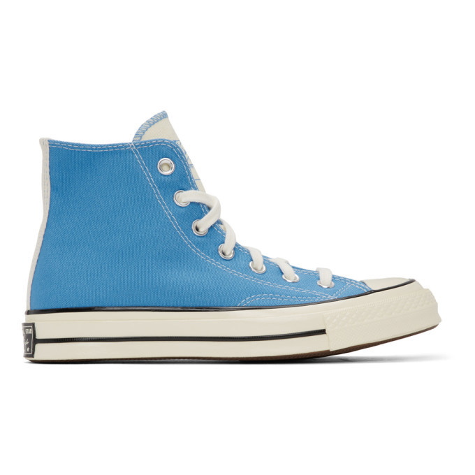 Photo: Converse Blue Chuck 70 High Sneakers