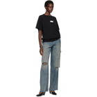 MM6 Maison Margiela Black Logo Patch T-shirt