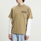 Aries Men's Temple T-Shirt in Khaki