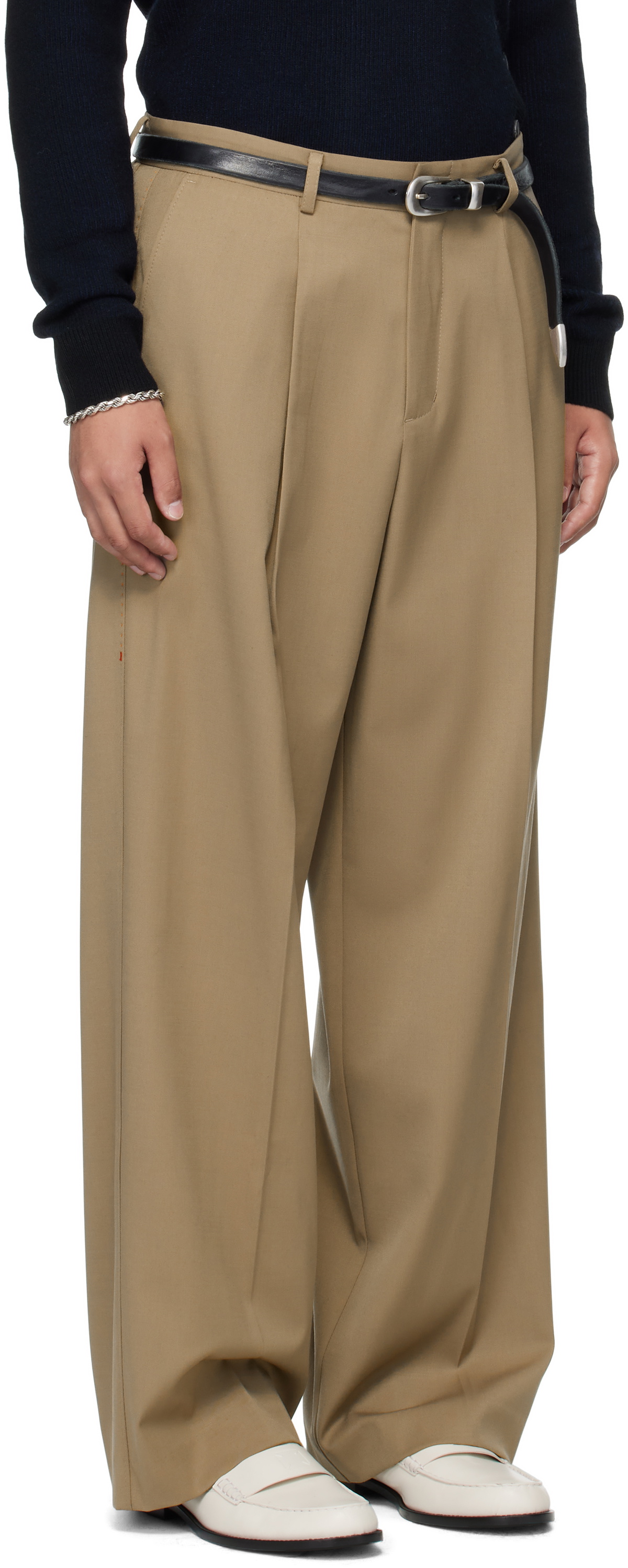 MMIC Beige Morrison Trousers