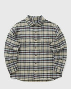 Fucking Awesome Rusty Plaid Flannel Grey/Beige Longsleeves