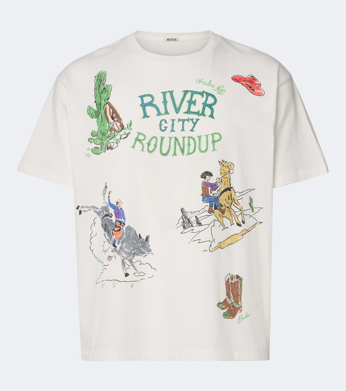 Bode Printed cotton jersey T-shirt