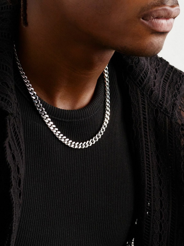 Photo: PATTARAPHAN - Thai Rhodium-Plated Sterling Silver Chain Necklace