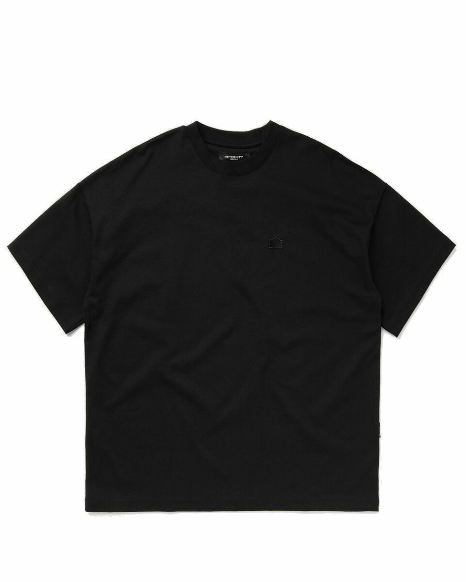 Photo: Reternity Logo T Shirt Black - Mens - Longsleeves