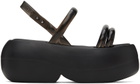 Melissa Black Melissa Airbubble Platform Sandals