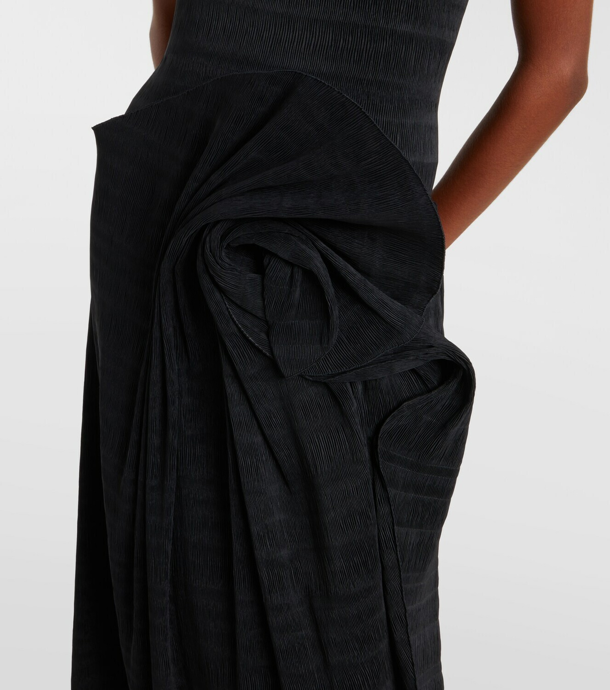 Magda Butrym Gathered midi skirt