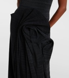 Magda Butrym Gathered midi skirt