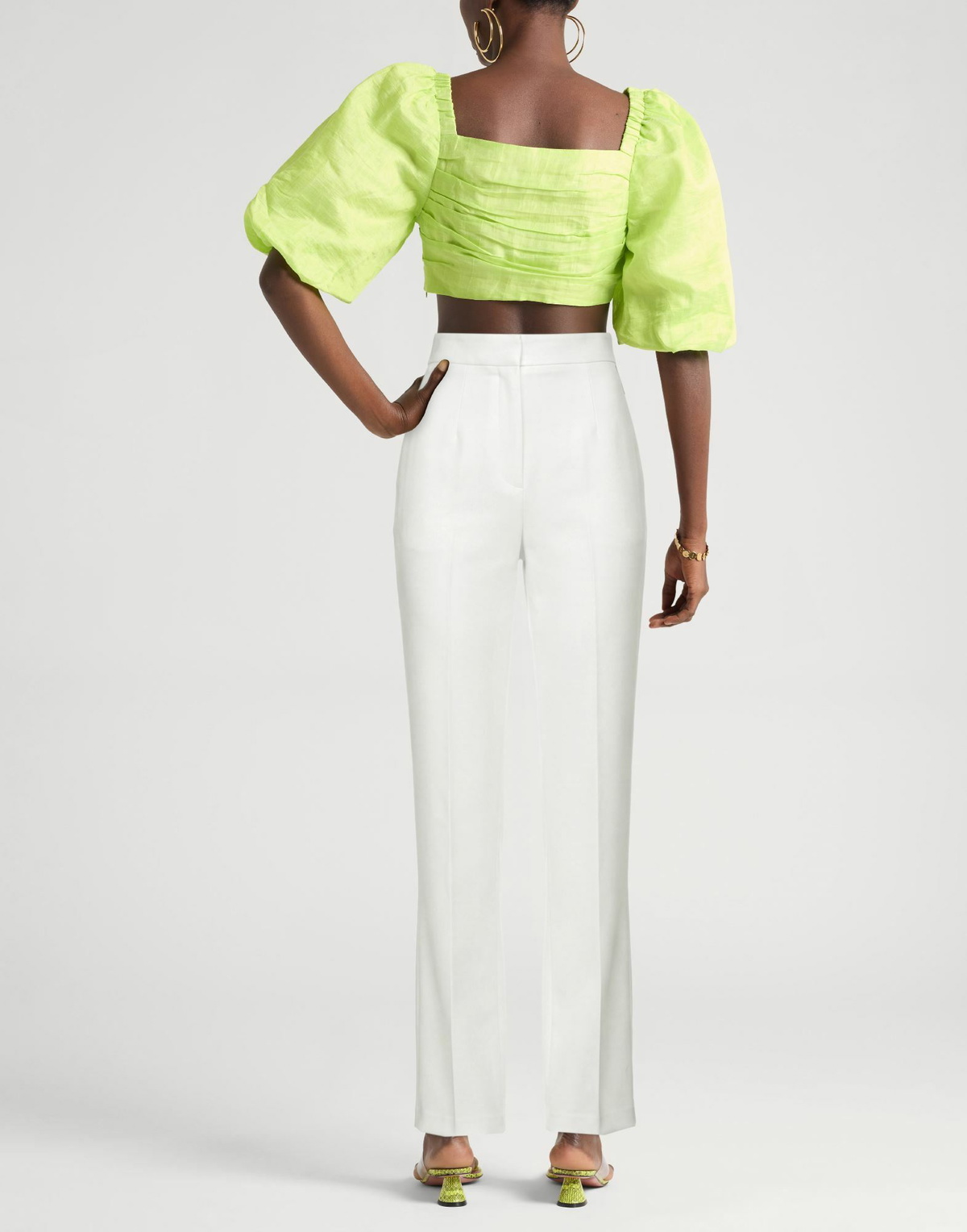 Chiara Boni La Petite Robe Womens Pants in White