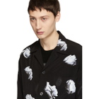 Lad Musician Black and White Rose Pyjama Shirt