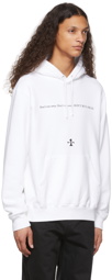 Undercover White Evangelion Terry Hoodie