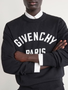 Givenchy - Knitted Cotton-Blend Sweater - Black
