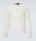 Wales Bonner Nile wool and cotton Henley shirt